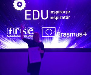 Anna Kwiatkowska i nagroda EDUinspirator