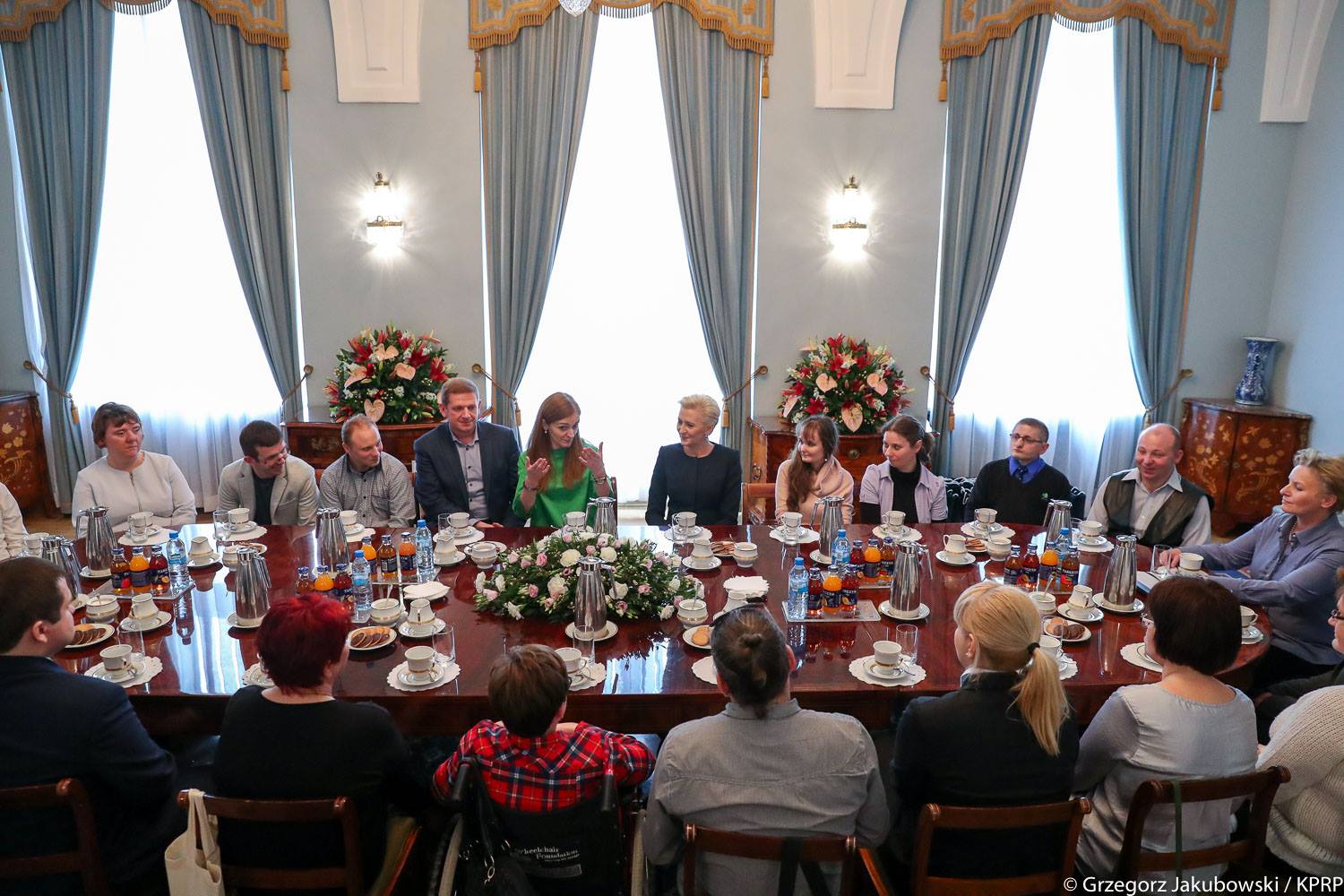Selfadwokaci z Jarosławia w Pałacu Prezydenckim